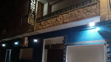 Voorkant van accommodatie