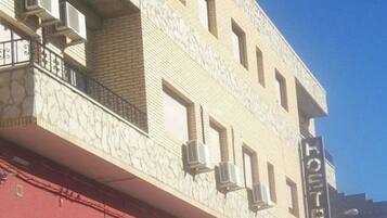 Voorkant van accommodatie