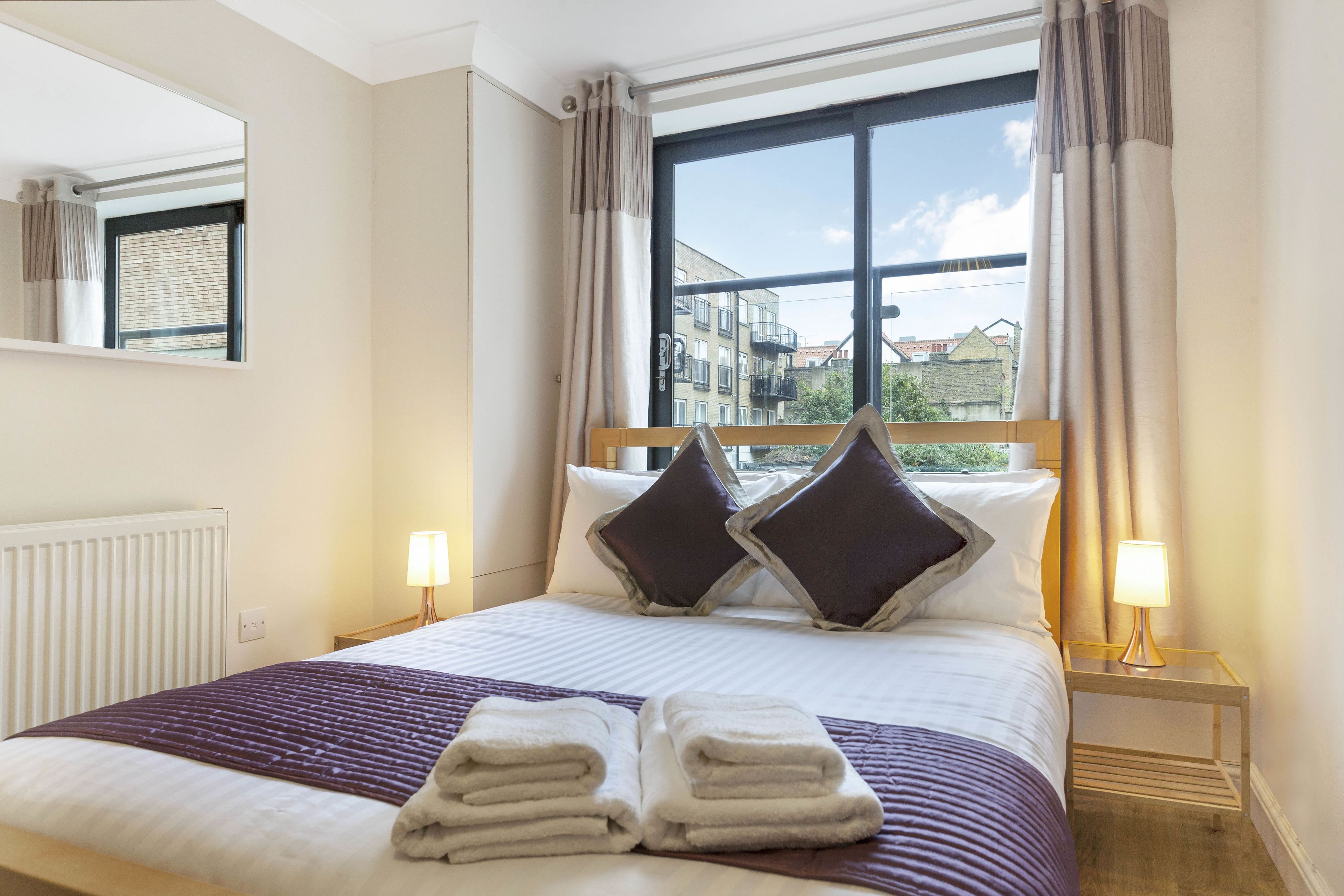 Apartamento, 2 habitaciones (Shoreditch) | 1 dormitorio, escritorio, tabla de planchar con plancha