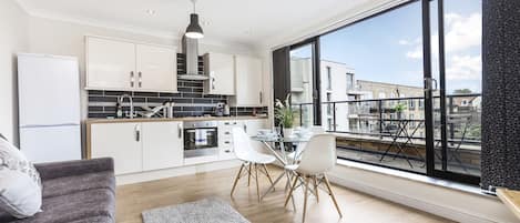 Appartement, 1 chambre (Shoreditch) | Aire de séjour | Téléviseur à écran plat