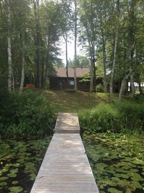 Cabin, 4 Bedrooms (Red Pine Lodge) | Terrace/patio - Cedar Point Resort (Marcell)