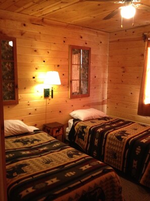 Premium bedding, individually decorated, free rollaway beds