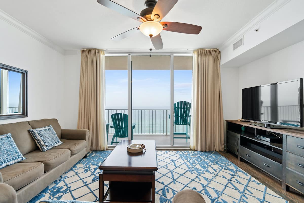 Condo, 2 habitaciones, vista al océano (1212) | 1 habitación, ropa de cama de alta calidad y decoración personalizada