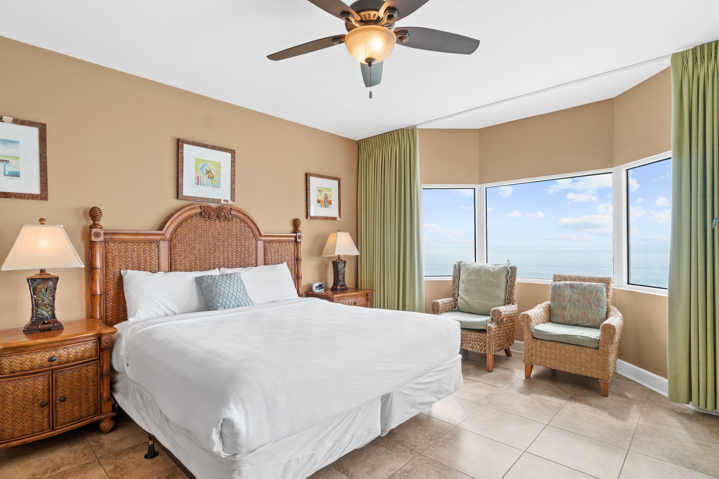 Condo, 2 Bedrooms, Beachfront (1805) | Premium bedding, laptop workspace, blackout drapes, iron/ironing board