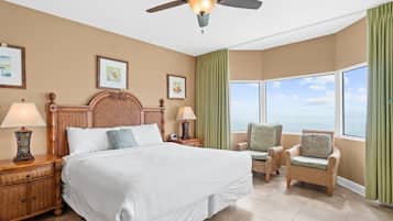 Condo, 2 Bedrooms, Beachfront (1805) | Premium bedding, laptop workspace, blackout drapes, iron/ironing board
