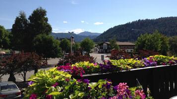 Tabla de planchar con plancha, wifi gratis y ropa de cama