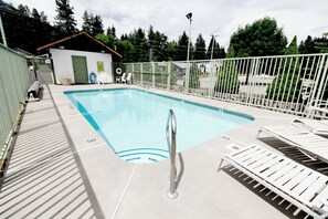 Seasonal outdoor pool