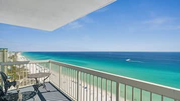 Condo, 2 Bedrooms, Beach View (Pelican 2001) | Balcony