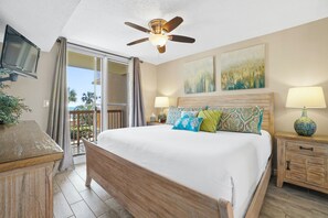 Condo, 2 habitaciones, vista parcial al mar (Pelican 217) | Decoración personalizada y muebles diferentes 