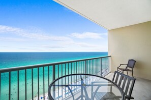 Studio, Beach View (1-1912) | Balcony - Majestic Beach Resort by Panhandle Getaways (Panama City Beach)