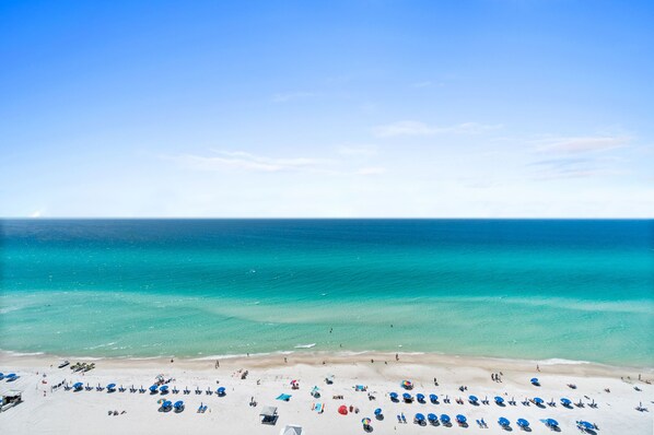 Condo, 1 Bedroom, Beach View (1-1515) | View from room - Majestic Beach Resort by Panhandle Getaways (Panama City Beach)