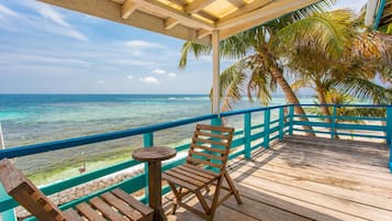 Standard Cabin, 1 Bedroom, Beach View | Balcony view