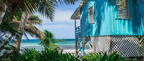 Standard Cabin, 1 Bedroom, Beach View | Beach | On the beach, white sand, sun loungers, snorkeling