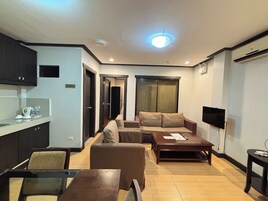 Suite Business | 1 dormitorio, escritorio, tabla de planchar con plancha y wifi gratis