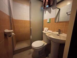 家庭客房 | 浴室 | 淋浴設備、淋浴花灑、免費盥洗用品、吹風機