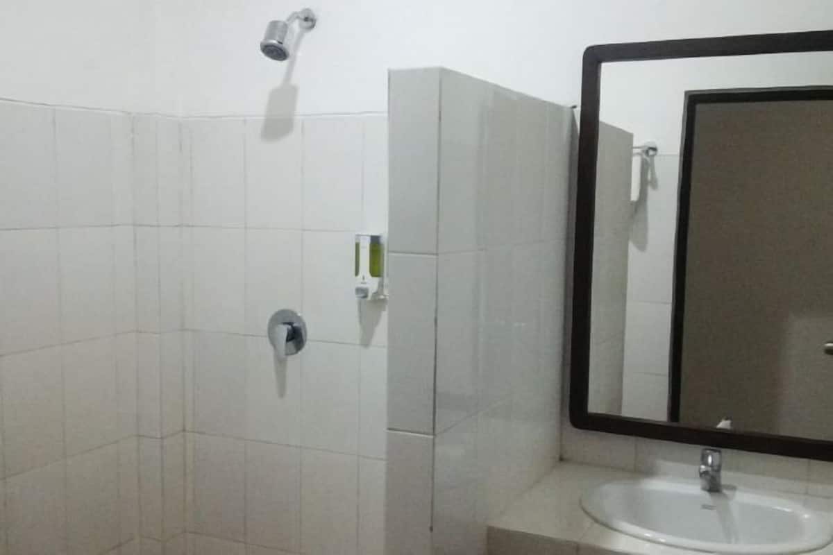 Bilik Mandi | Pancuran mandi, kelengkapan dandanan diri percuma, tuala disediakan