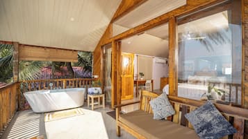 Sea View Hut (Upstairs) | Balcony