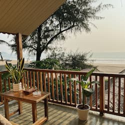 Quarto (Sea View Hut Upstairs) | Vista da sacada