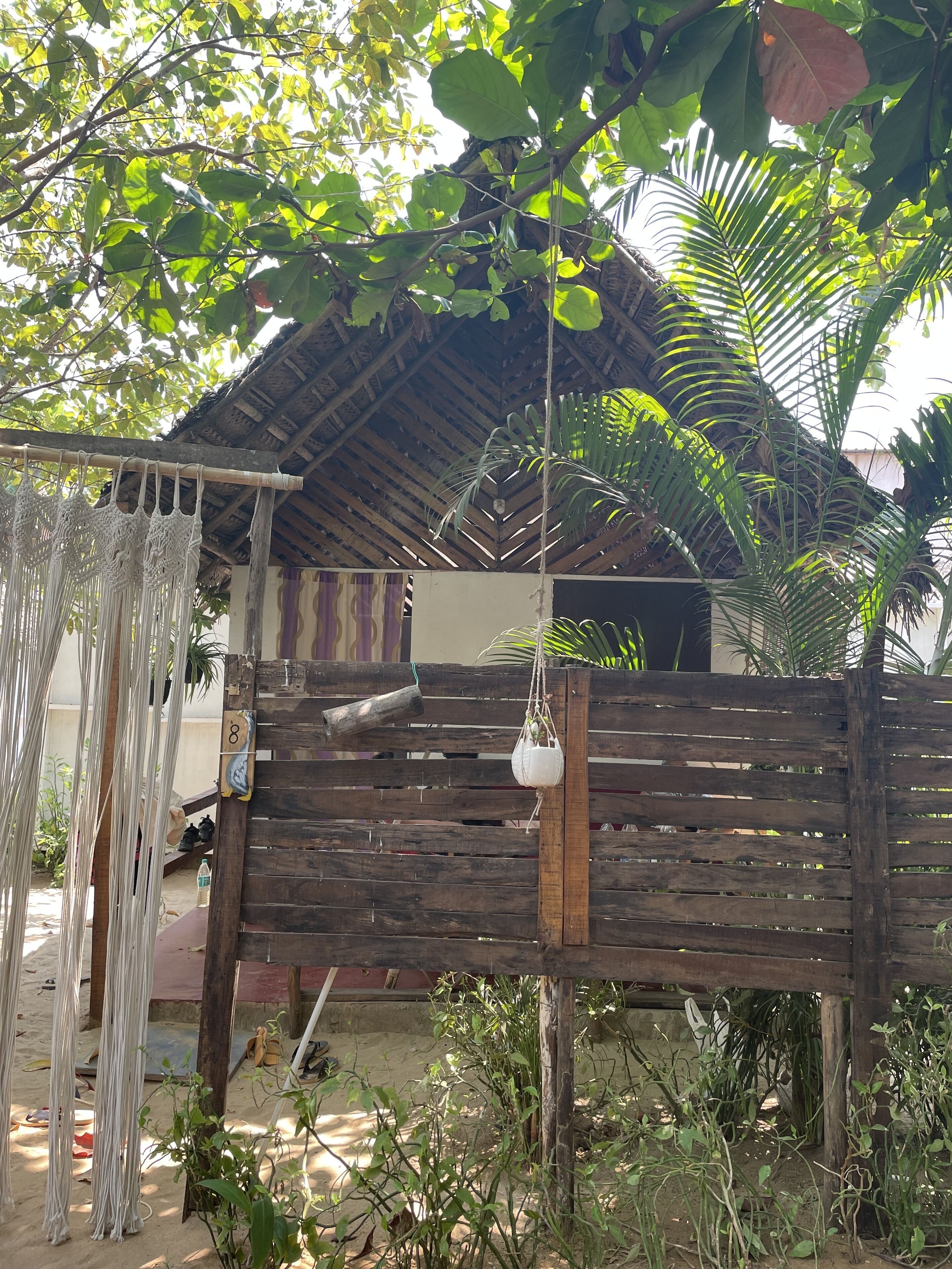 standard cottage, 1 bedroom, balcony, garden view | view from room