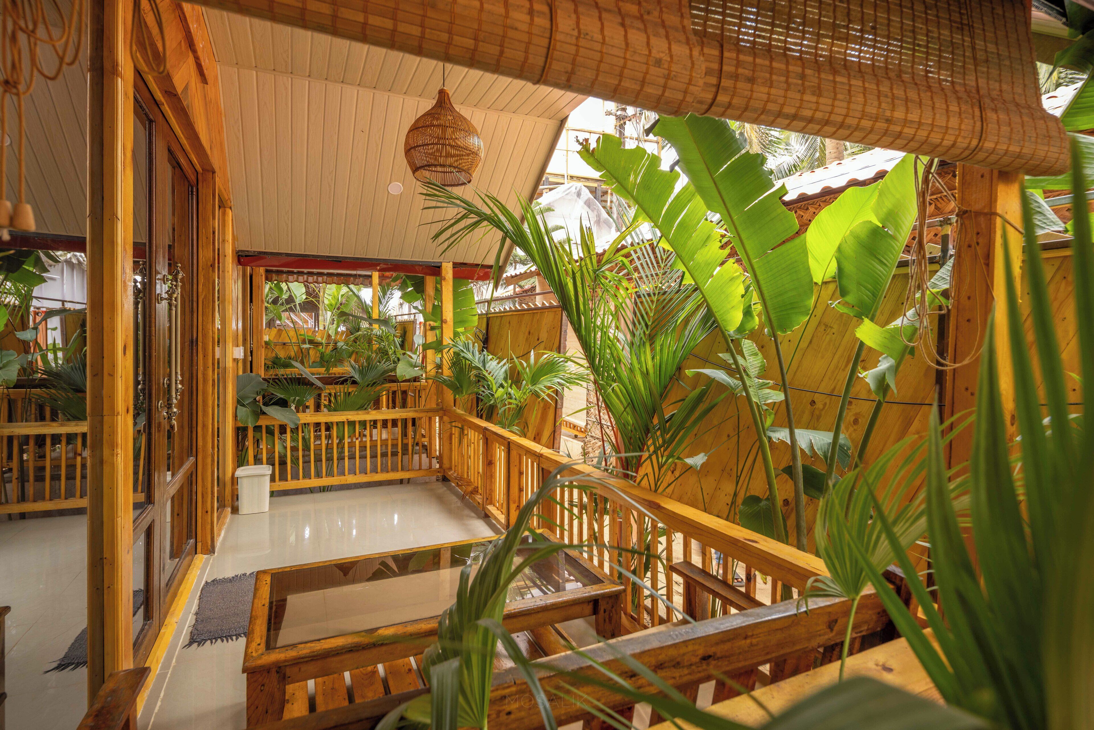 Cabaña clásica | Balcón