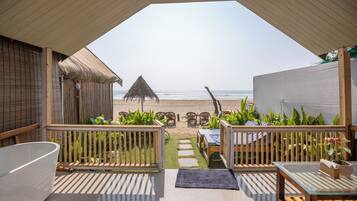 Façade de l’hébergement