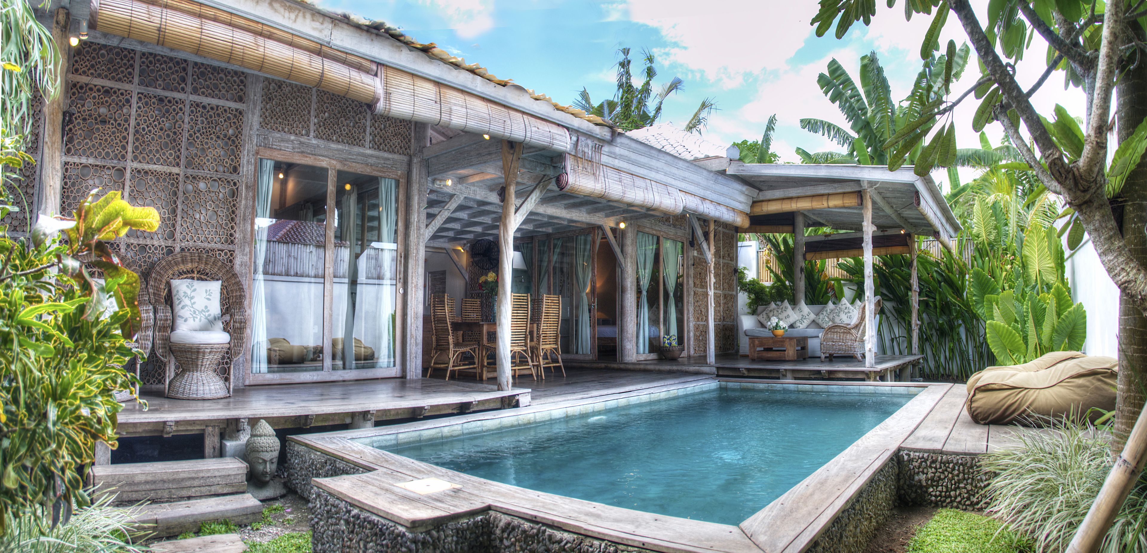 Villa, 2 soverom, privat basseng | Terrasse/patio