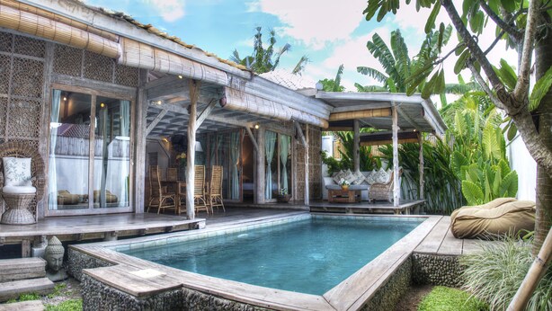 Villa, 2 soverom, privat basseng | Terrasse/patio