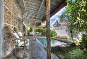 Villa, 2 Bedrooms, Private Pool | Garden view - Villa Layla (Seminyak)