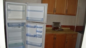Apartment, 2 Bedrooms | Private kitchen | Fridge, stovetop, cookware/dishes/utensils - Asafra Hotel Apartments (Alexandria)
