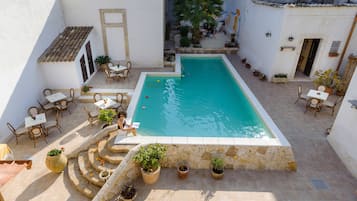 Blick von der Unterkunft