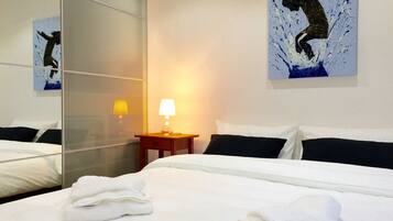 Departamento, 1 habitación | 1 habitación, tabla de planchar con plancha y cunas gratuitas