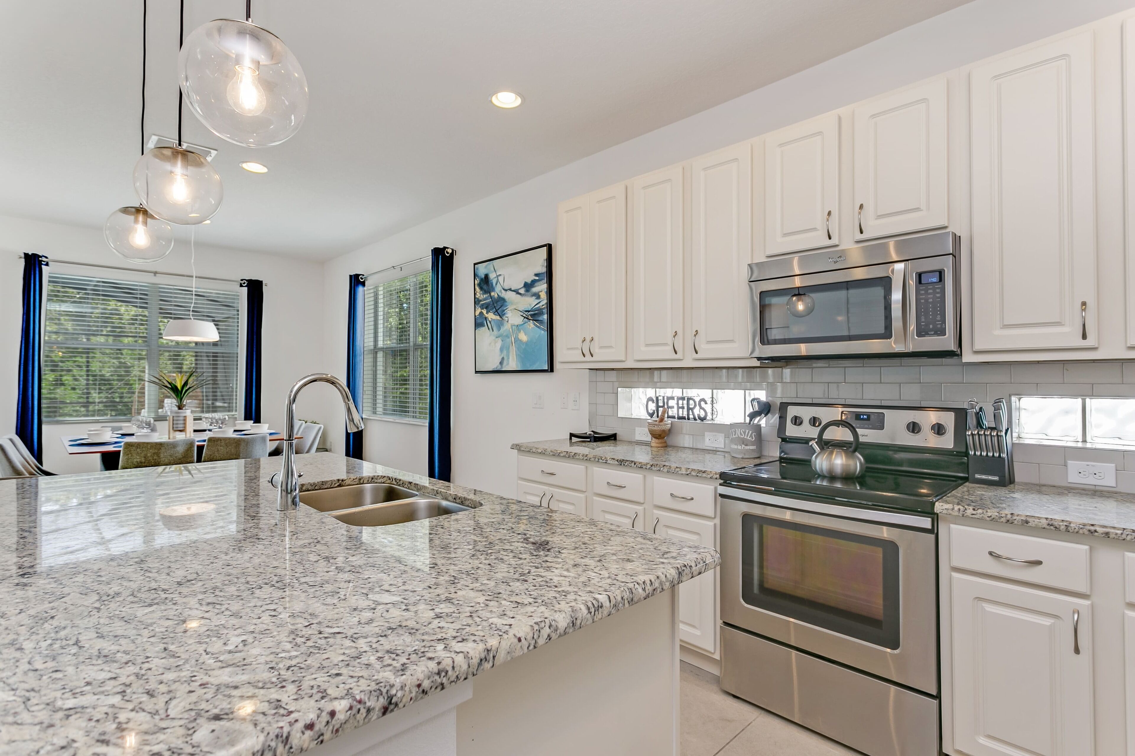 家庭独立别墅, 5 间卧室 | 私人厨房 | 大冰箱、微波炉、烤箱、炉灶