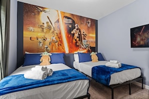 1 chambre, décoration personnalisée, ameublement personnalisé