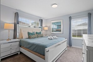 1 kamar tidur dan didekorasi berbeda-beda