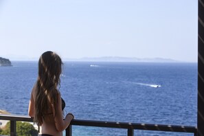 Vue depuis l’hébergement