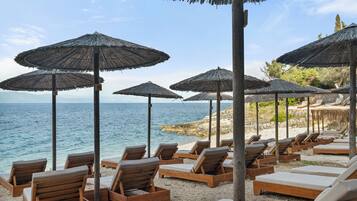 Utsikt mot havet/stranden