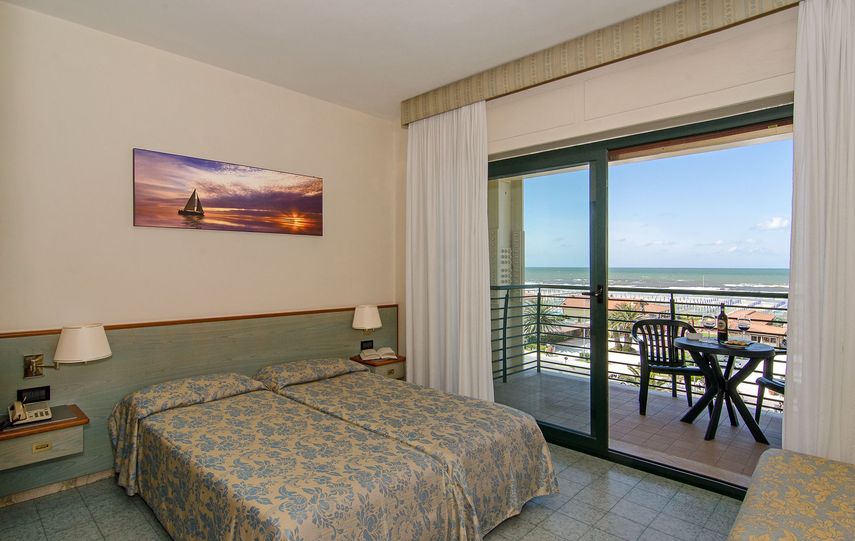 triple room, sea view | premium bedding, minibar, in-room safe, desk