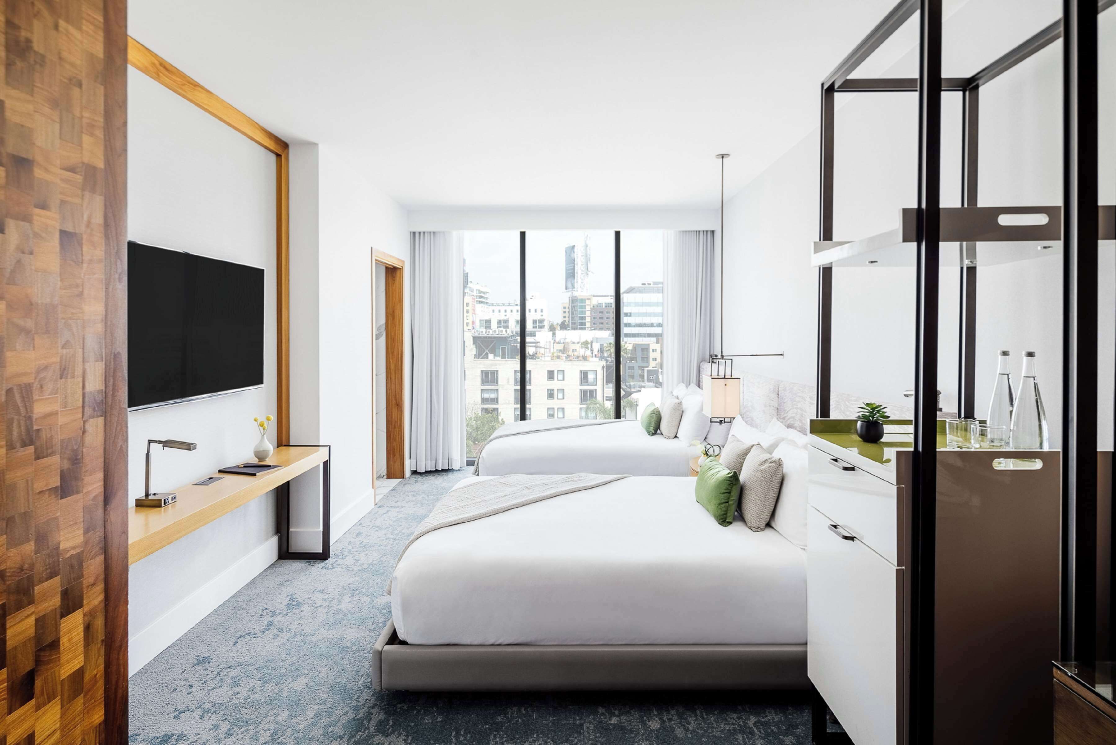 Room, 2 Queen Beds (Silver) | Premium bedding, down comforters, Select Comfort beds, in-room safe