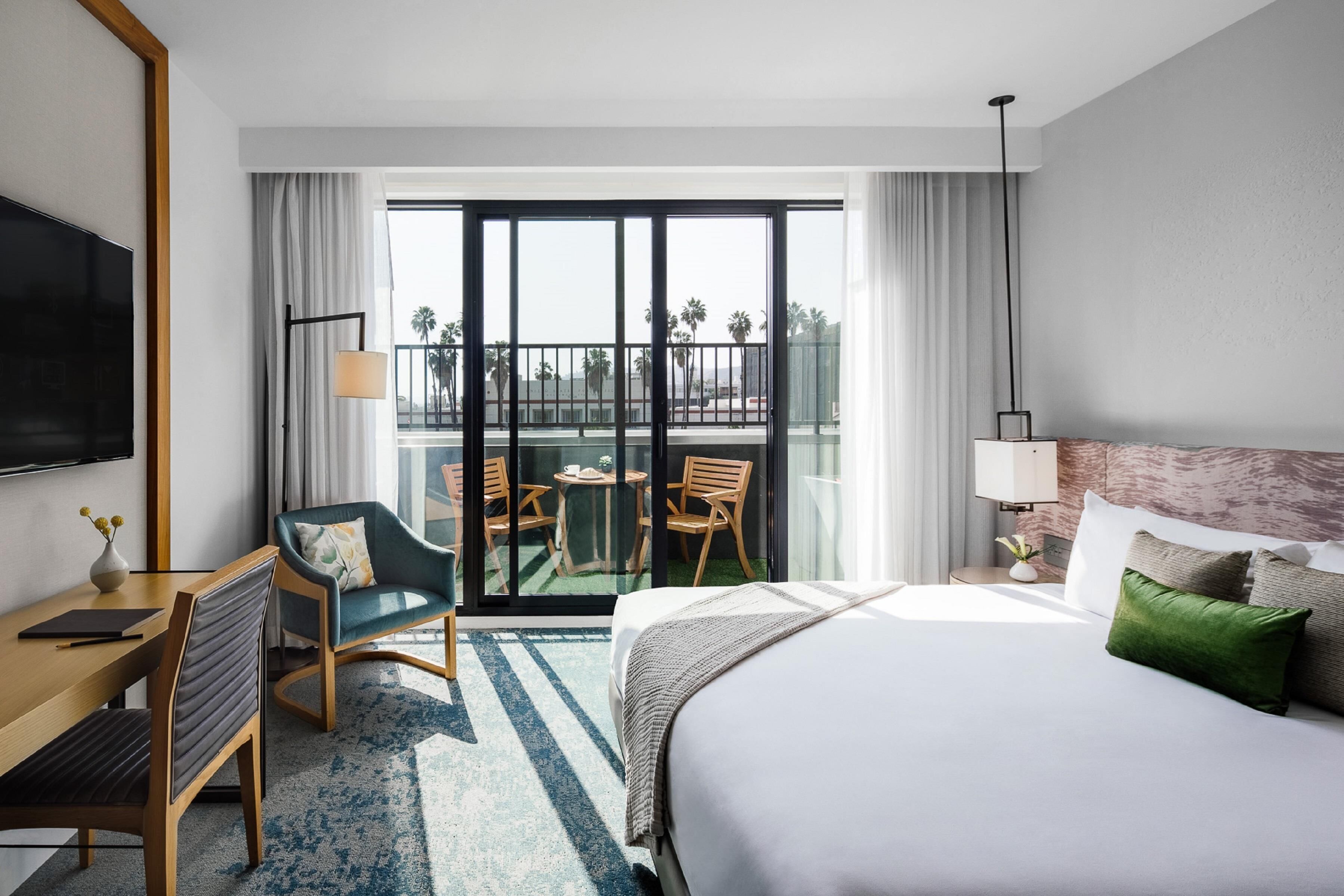 Premium bedding, down duvets, Select Comfort beds, in-room safe