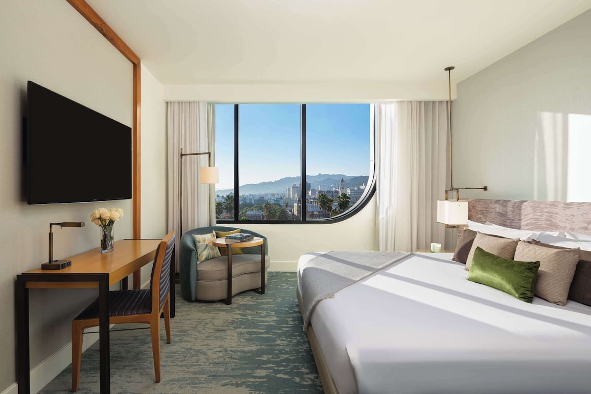 Premium bedding, down duvets, Select Comfort beds, in-room safe