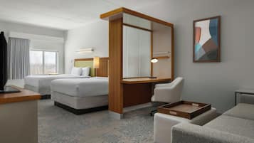 1 quarto, escrivaninha, espaço de trabalho para notebook