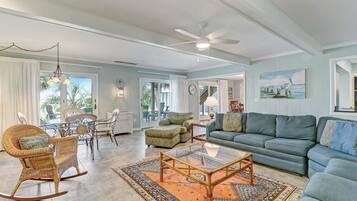 House, 4 Bedrooms | Living area | TV, DVD player