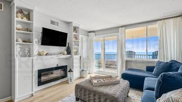 Condo, 2 Bedrooms | Living area | TV, DVD player