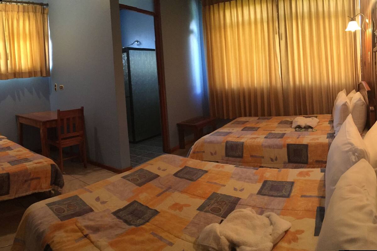 Superior Family Room | Premium bedding, desk, blackout curtains, free WiFi
