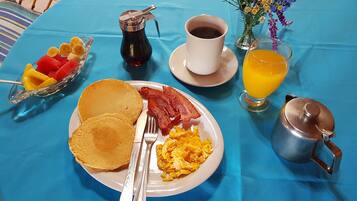 Free cooked-to-order breakfast