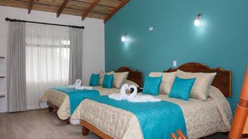 Superior Quadruple Room | Premium bedding, desk, blackout curtains, free WiFi