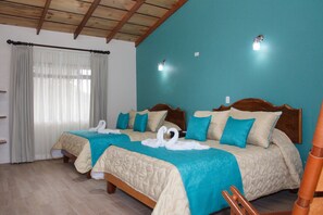 Superior Quadruple Room | Premium bedding, desk, blackout curtains, free WiFi