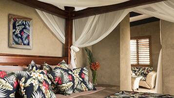 Minibar, safe på rommet og barnesenger (inkludert)