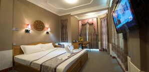 Superior Double Room, 1 Double Bed | Minibar, in-room safe, desk, blackout drapes - Smart Hotel (Mandalay)