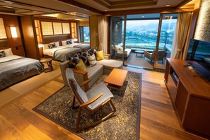 Family Suite with Private Open-air Bath, Non Smoking, River View | In-room safe, free WiFi - Hotel & Ryokan Ayunosato (Hitoyoshi)